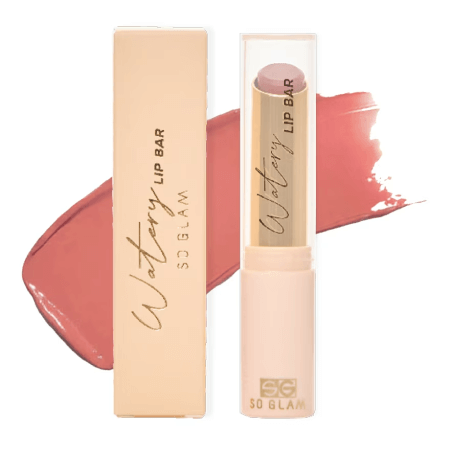 WATERY LIP BAR ,ลิปสติกเนื้อกลอสฉ่ำแบบแท่ง, So Glam Watery Lip Bar,So Glam,ไฮยาลิปบาร์soglam